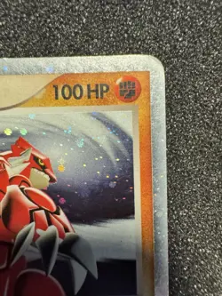 Pokemon Groudon EX Black Star Promo #38 (MP) - Image 3