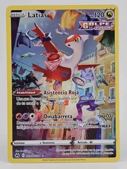 2023 Pokemon SWSH Crown Zenith Latias Galarian Gallery Holo Rare #GG20/GG70 - Image 1