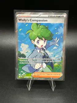 Wally's Compassion 176/132 Full Art Ultra Rare - Pokemon TCG: Mega Evolution NM - Image 2