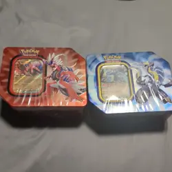 Pokemon TCG: Paldea Legends ex Tin (Koraidon Ex & Miraidon Ex) Lot Of 2 Tins - Image 3