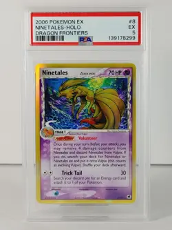 Ninetales - Dragon Frontiers - POKEMON - 8/101 - Holo - PSA 5 - Image 1