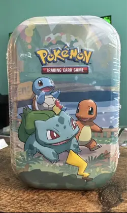 Pokemon TCG Celebrations Kanto Mini Tin Sealed Charmander Bulbasaur Squirtle - Image 1