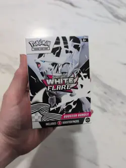Pokemon TCG White Flare Booster Bundle – Factory Sealed – Scarlet & Violet - Image 1