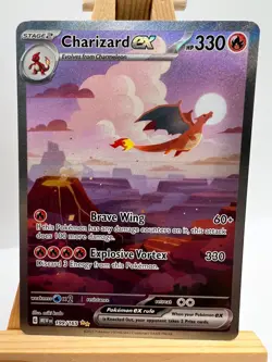 Pokemon TCG - S&V 151 - 199/165 Charizard ex - Special Illustration Rare - NM/M - Image 1