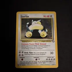 Pokemon Snorlax 11/64 Jungle Holo Rare Unlimited Basic 90 HP Body Slam - Image 1