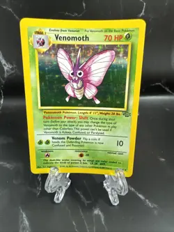 Pokemon TCG Venomoth Jungle 13/64 Holo Unlimited Holo Rare - Image 1