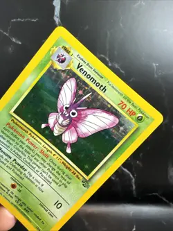 Pokemon TCG Venomoth Jungle 13/64 Holo Unlimited Holo Rare - Image 3