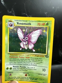 Pokemon TCG Venomoth Jungle 13/64 Holo Unlimited Holo Rare - Image 4