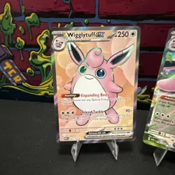 Pokemon TCG Wigglytuff EX 187/165 and 040/165 Scarlet & Violet Lot Of 2 - Image 2