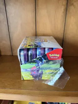 Pokemon TCG Ascended Heroes - Mini Tins - Display Case In Hand - Image 3
