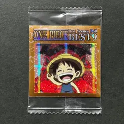 S4742 Luffy SR SW11-31 Best Scenes Japanese One Piece Wafer Sticker SEALED F11 - Image 1