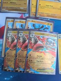 Mega lucario ex - competitive 60 Pokemon Fighting Card Deck - sleeves Included - Image 3