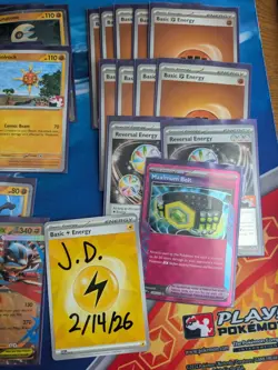 Mega lucario ex - competitive 60 Pokemon Fighting Card Deck - sleeves Included - Image 5