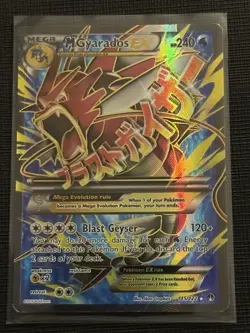 Pokemon BREAKpoint Gyarados EX, Mega Gyarados EX, Gyarados Foil Card Lot (4) - Image 3