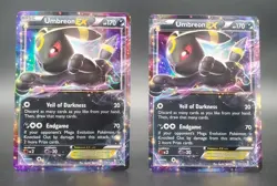 (2 Cards) Umbreon EX 55/124 Fates Collide Holo - Image 1