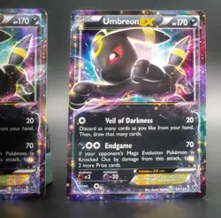 (2 Cards) Umbreon EX 55/124 Fates Collide Holo - Image 3