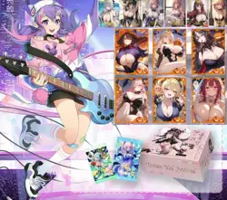 Dream Idol Festival 18 Pack Spicy Booster Box Waifu Trading Cards Anime US stock - Image 1