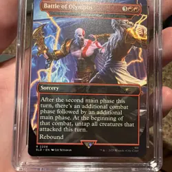 MTG Battle of Olympus God of War Secret Lair CGC Pristine 10 Pop 1 🔥 - Image 3