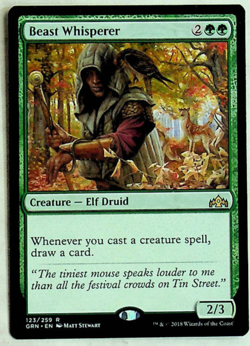Beast Whisperer - Guilds of Ravnica - 2018 - Magic the Gathering - Image 1