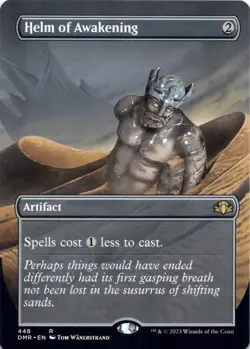 Helm of Awakening (Borderless) - Dominaria Remastered - Magic MTG NM - Image 1
