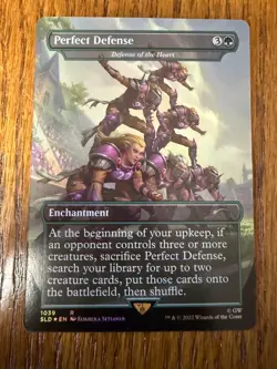 FOIL SECRET LAIR Perfect Defense - Defense of the Heart NM - Image 1