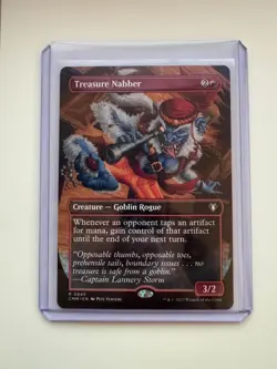 Treasure Nabber NON-FOIL Borderless Commander Masters #0645 NM - MTG ENG - Image 1