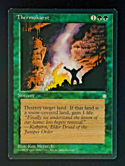 MTG - Thermokarst - NM - Ice Age - UNCOMMON - EN - REG - Image 1