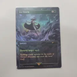 1x Ice Storm, Secret Lair Drop 1745, Foil, Magic the Gathering MTG NM - Image 1