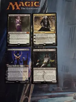 Liliana, Untouched by Death + Sorin, Solemn Visitor + Free Ashiok + Tasigur EDH - Image 1
