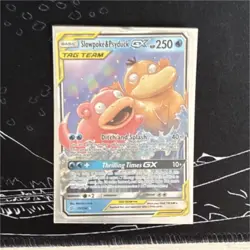 Pokemon Slowpoke & Psyduck GX TAG TEAM Ultra Rare Holo 35/236 SM-Unified Minds - Image 1