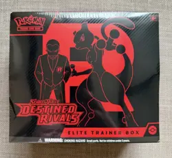 Pokemon TCG Destined Rivals Elite Trainer Box ETB Sealed - Image 1
