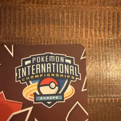 Pokemon Playmat EUIC 2026 STAFF M Charizard Y Mega Europe Mat Desk London New - Image 4