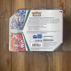 🔥2023 Pokemon TCG Paldea Legends Miraidon EX Tin w/5 Booster Packs/1 Foil Promo - Image 2