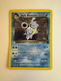 Dark Blastoise 3/82 Holofoil, Near Mint, Team Rocket set, Pokemon - Image 1