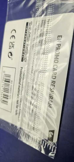 Pokemon Phantasmal Flames Reshiram 017/094 Barnes & Noble Promo Stamped Sealed - Image 3