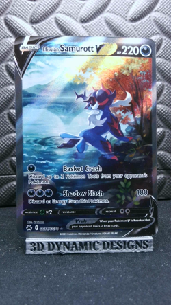 | Pokemon Hisuian Samurott V GG51/GG70 Crown Zenith Galarian Gallery NM/M 🔥 | - Image 1