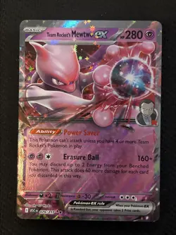 Pokemon TCG Ascended Heroes Team Rockets Mewtwo Ex 079/217 Near Mint - Image 1