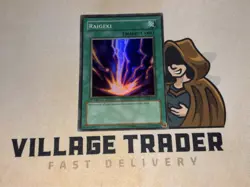 Raigeki LOB-E042 Super Rare 1st Edition Yu-Gi-Oh! MP - Image 1