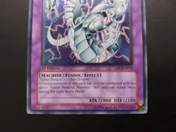 Yugioh - Cyber Twin Dragon CRV-EN035 Ultimate Rare 1st Edition - Image 3