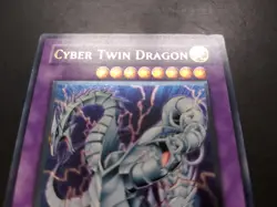 Yugioh - Cyber Twin Dragon CRV-EN035 Ultimate Rare 1st Edition - Image 4