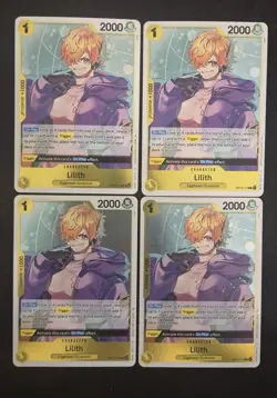 Lilith Playset - OP13-113 x4 - Carrying On His Will - One Piece TCG - English - Image 1