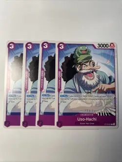 x4 Uso-Hachi ST18-001 Playset One Piece CCG The Best Vol. 2 PRB-02 English - Image 1