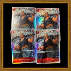 Benn.Beckman | OP09-009 | Emperors in the New World | One Piece TCG | Playset x4 - Image 1