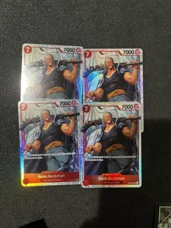 Benn.Beckman | OP09-009 | Emperors in the New World | One Piece TCG | Playset x4 - Image 3