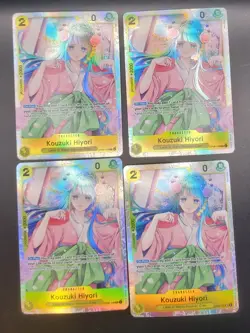 Kouzuki Hiyori OP06-106 SR x4 Playset | One Piece ENGLISH | MINT - Image 1