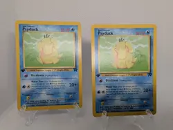 Psyduck X2 65/82 1st Edition Common Team Rocket Pokemon Card - Image 1