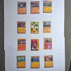 Lot of 12 Pokemon TCG Holo Fighting Cards Radiant Hawlucha Ting-Lu Tyrantrum - Image 1