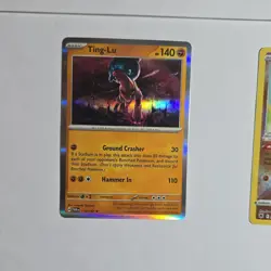 Lot of 12 Pokemon TCG Holo Fighting Cards Radiant Hawlucha Ting-Lu Tyrantrum - Image 3