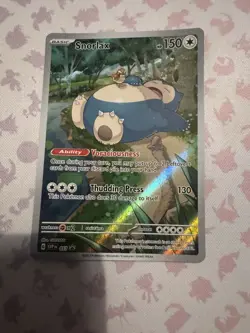 Pokemon TCG Snorlax Promo Card Scarlet Violet 151 SVP051 Nm - Image 1