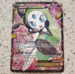Pokemon Meloetta EX RC25 Holo Basic card 2016 Pokemon TCG English Eske Yoshinob - Image 1